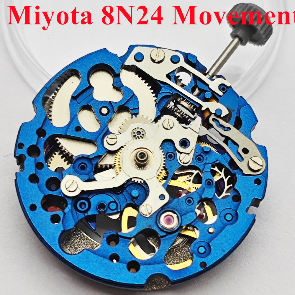 Skeleton Mechanical Watch - Miyota 8N24 Automatic Mechanical Movement 21600