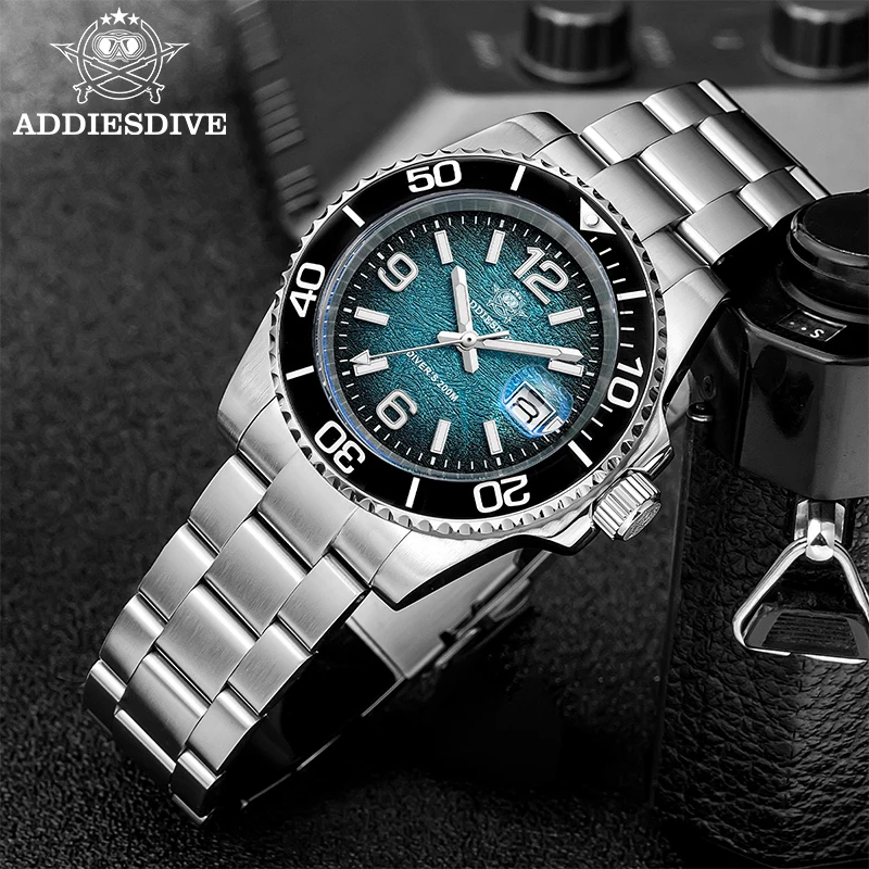 Waterproof Diving Watch - ADDIESDIVE 41mm Men Diving Watch AD2513