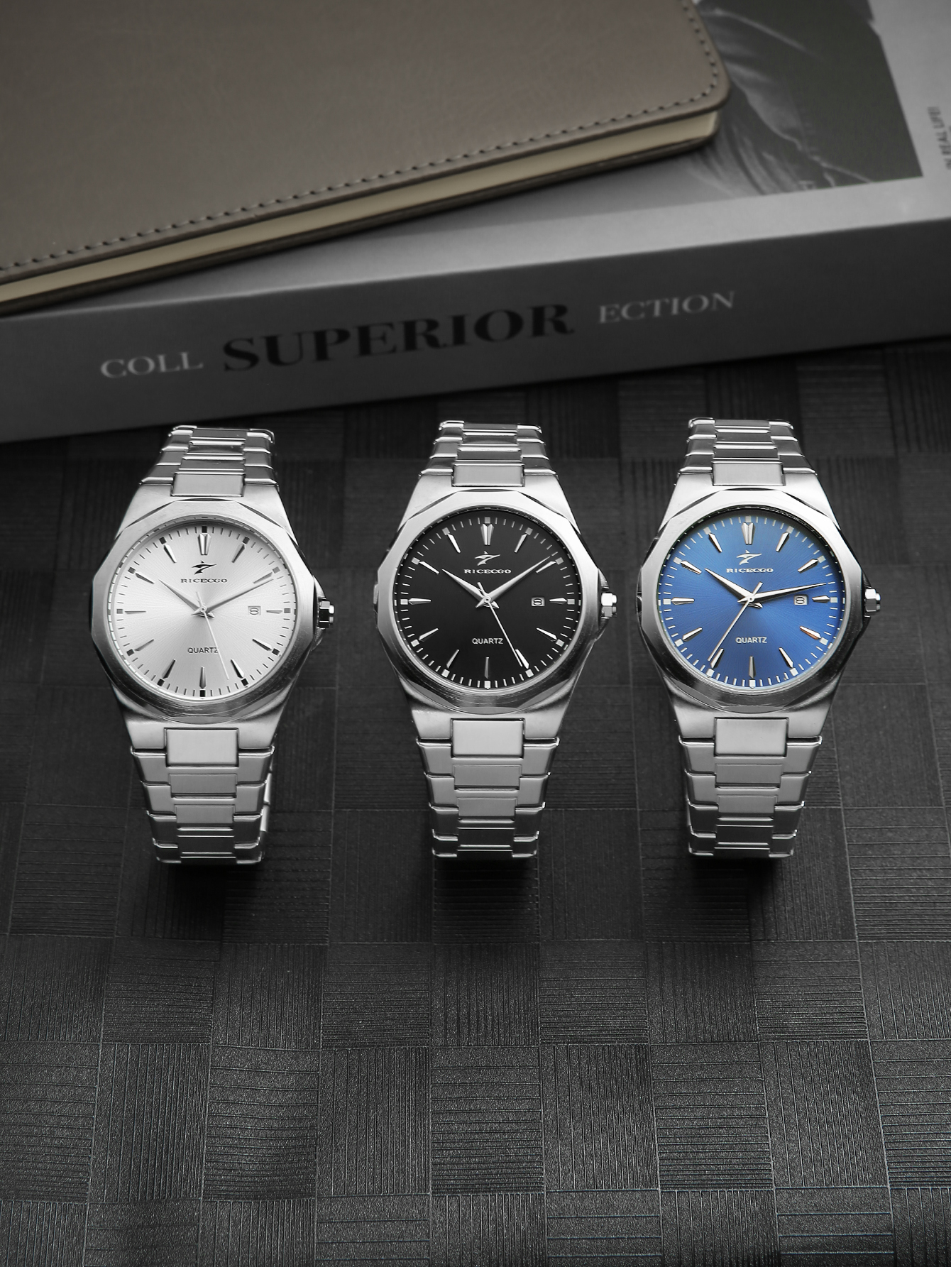 Smartwatch Premium Watches For Men - Men's steel band watch, men's quartz