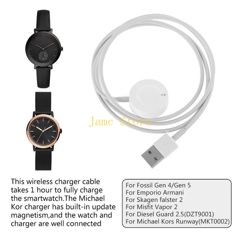 LX0B Power Adapter Cradle Dock - Fossil Watches Smartwatch Charger incelemesi ve fiyatı