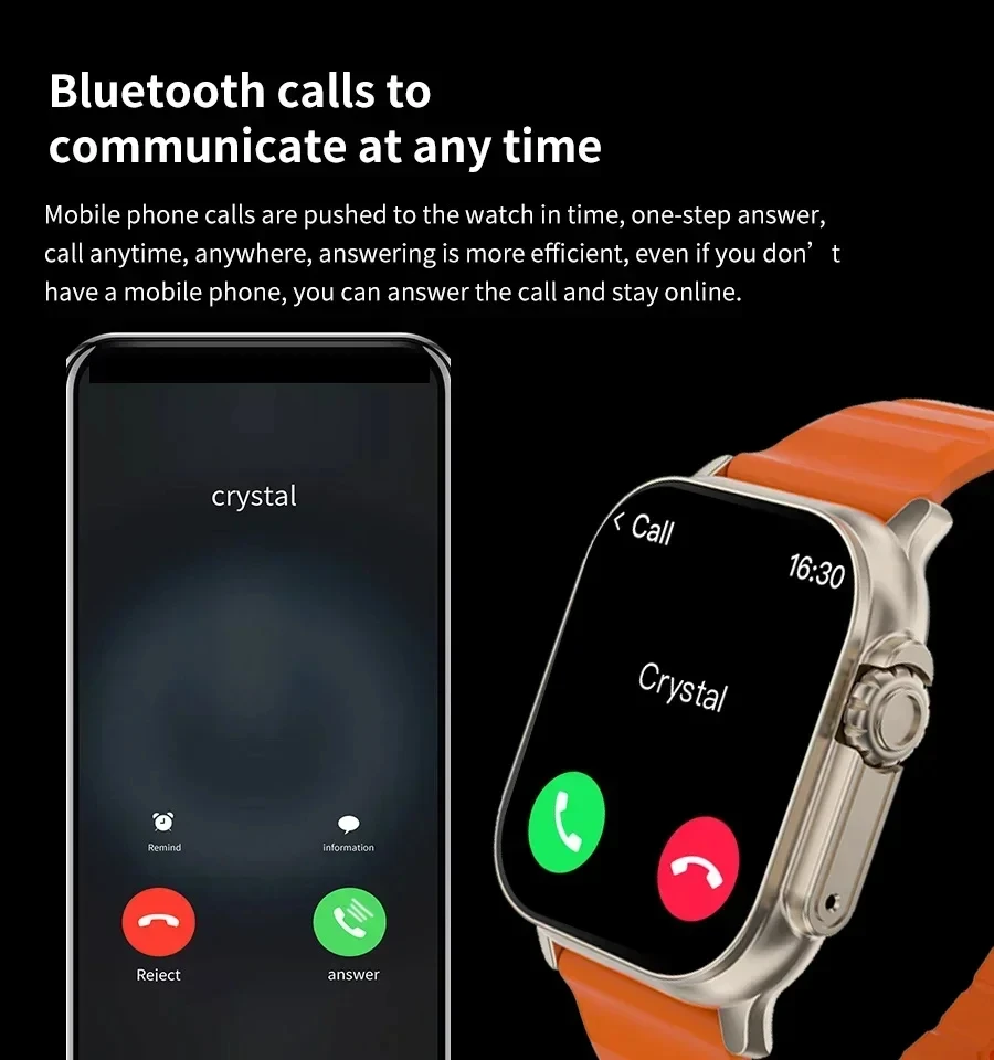 New Watch T10 Ultra Smart Watc - Smartwatch Watches With Bluetooth incelemesi ve fiyatı