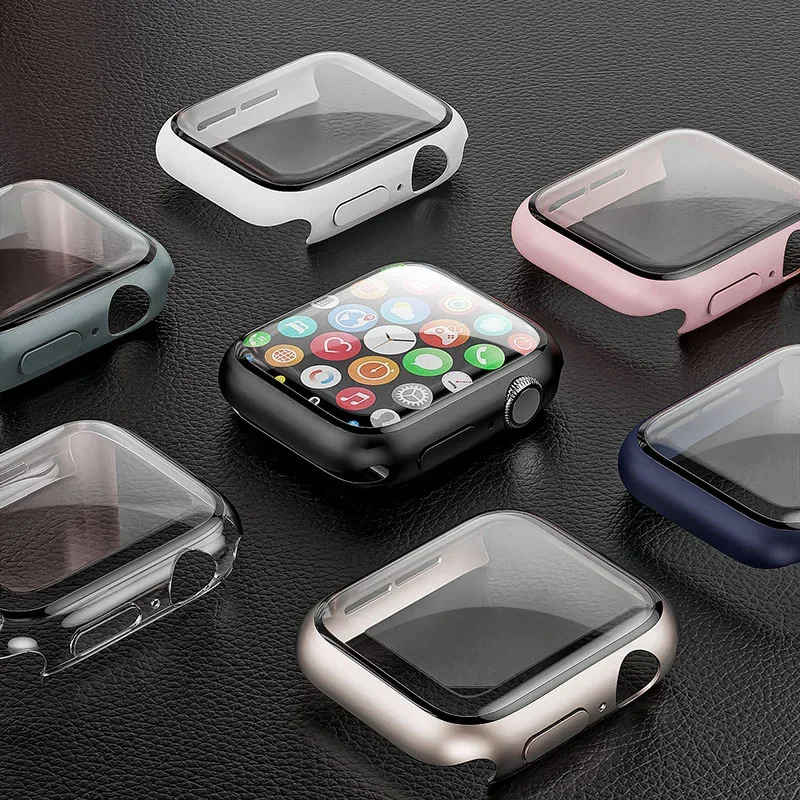 Tempered Glass+cover For Apple - Iwatch Smartwatch Series 7 incelemesi ve fiyatı