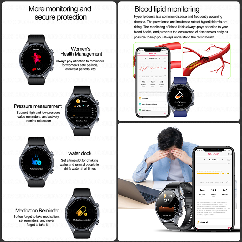 2026 New Accurate Body Health  - Smartwatch Online Watches For Men incelemesi ve fiyatı