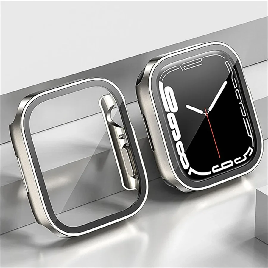 Glass+cover For Apple Watch ca - Smartwatch Watches Girls incelemesi ve fiyatı