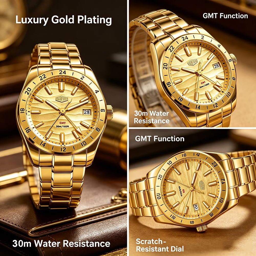 Quality Original GMT Men Clock - Smartwatch Watches Girls incelemesi ve fiyatı
