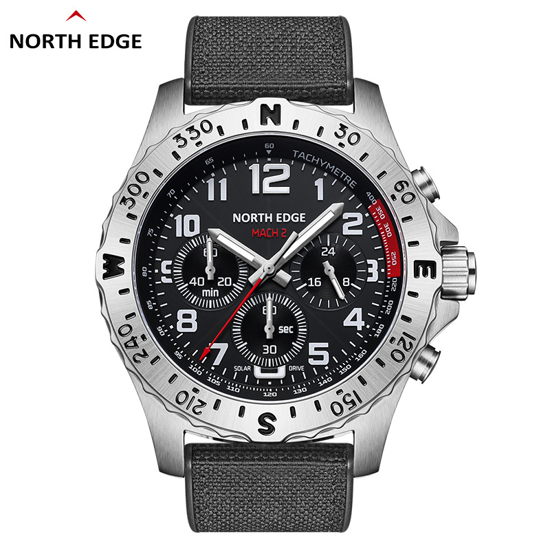 NORTH EDGE Men Watch Solar Pow - Smartwatch Premium Watches For Men incelemesi ve fiyatı
