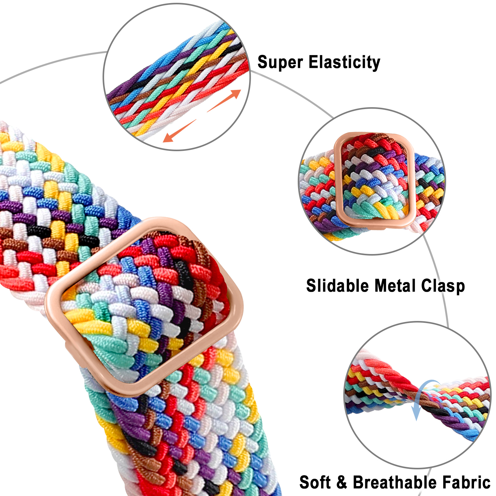 Braided Solo Loop For Apple wa - Smartwatch Apple Watches For Men incelemesi ve fiyatı
