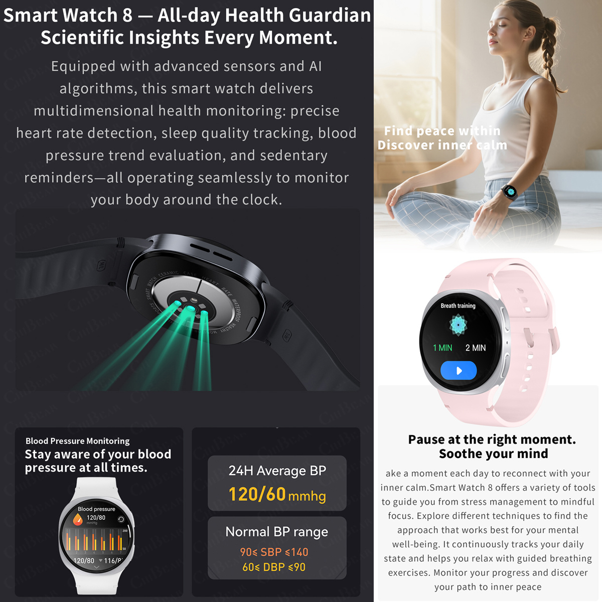 2026 New Watches 8 Mini GPS Tr - Smartwatch Watches For Women With Gps incelemesi ve fiyatı