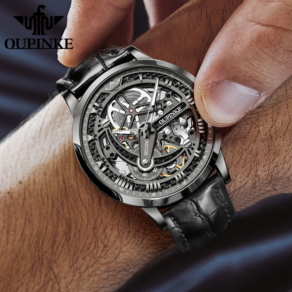 OUPINKE 3173 Original Leather  - Smartwatch Watches For Men Brands incelemesi ve fiyatı