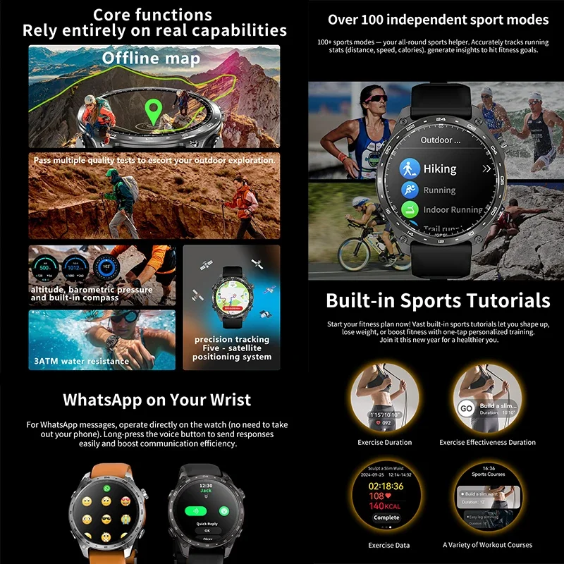 2026 New Men Smart Watch with  - Smartwatch Watches For Men With Gps incelemesi ve fiyatı