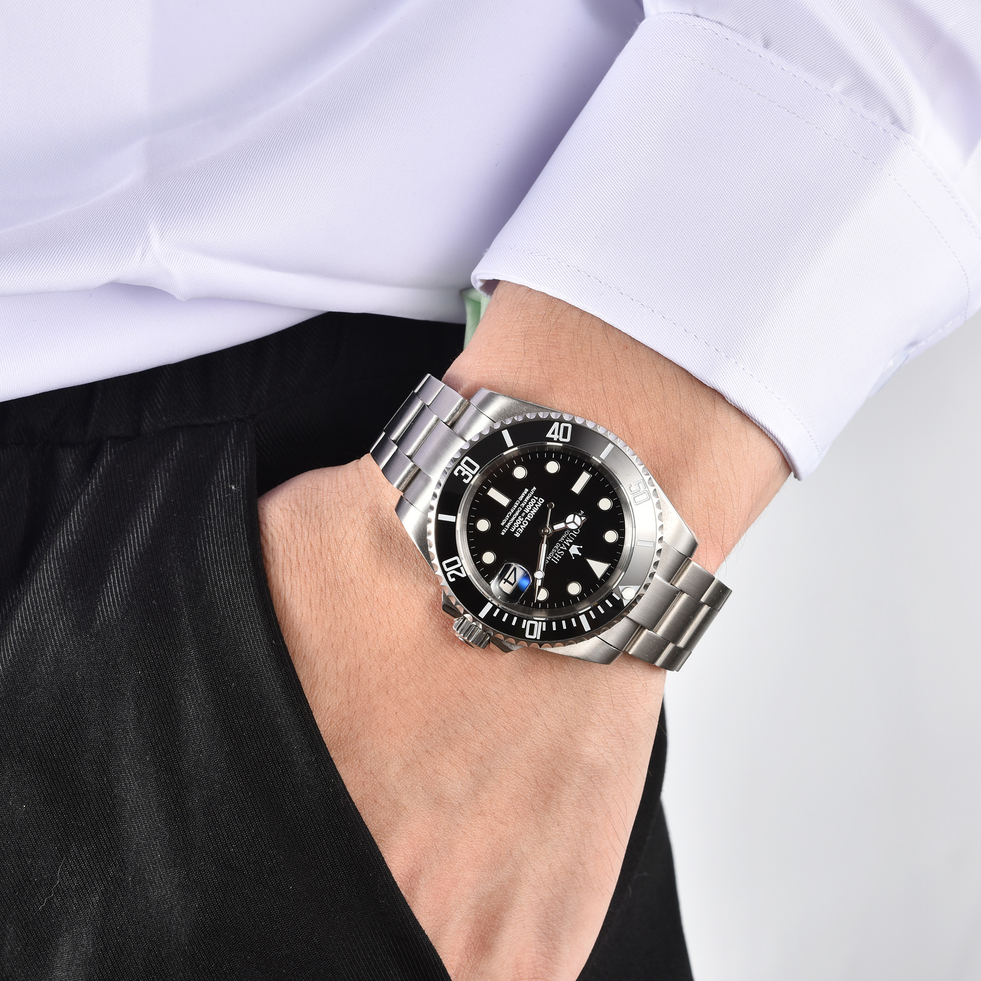 40mm watch Automatic mechanica - Waterproof Diving Watch incelemesi ve fiyatı