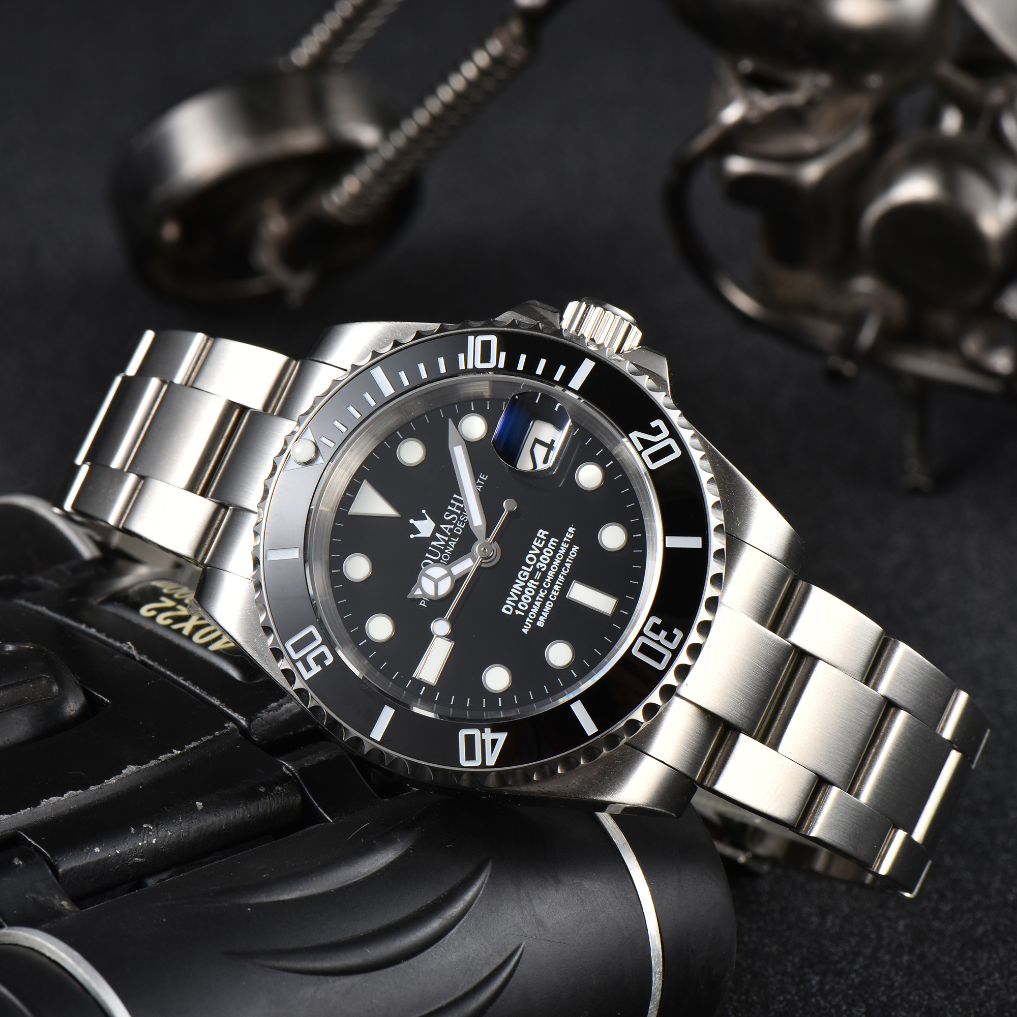 40mm watch Automatic mechanica - Waterproof Diving Watch incelemesi ve fiyatı