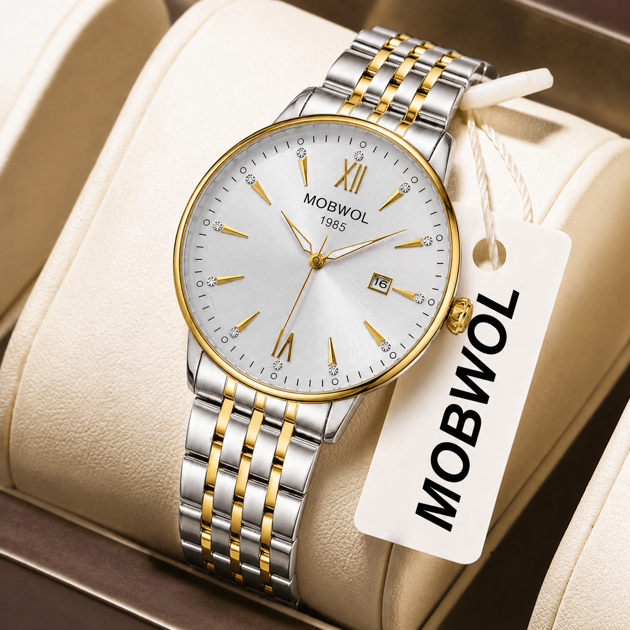MOBWOL Fashion Luxury Business - Smartwatch Premium Watches For Men incelemesi ve fiyatı
