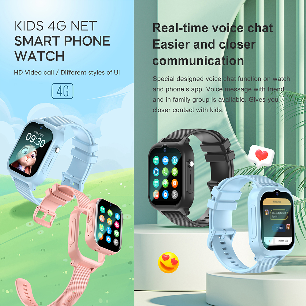Smart Watch Kids 4G GPS WIFI V - Smartwatch Digital Watches For Kids incelemesi ve fiyatı