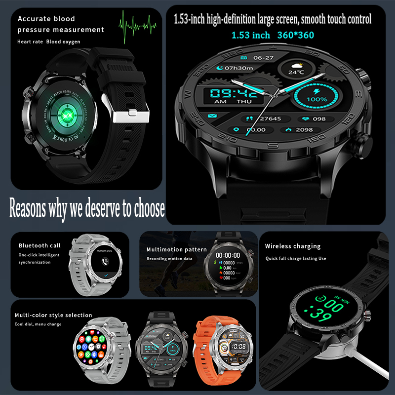 New GPS Track Smart Watch Men  - Smartwatch Watches With Bluetooth incelemesi ve fiyatı