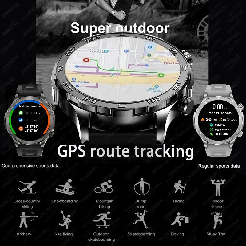 New GPS Track Smart Watch Men  - Smartwatch Watches With Bluetooth incelemesi ve fiyatı