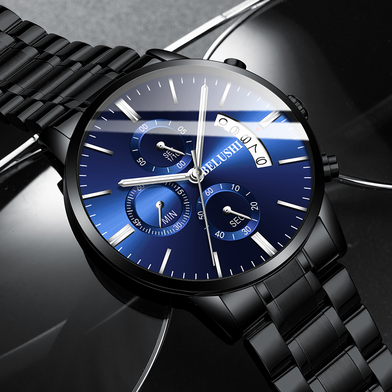 BELUSHI Fashion Men's Quartz W - Smartwatch Watches For Men Brands incelemesi ve fiyatı