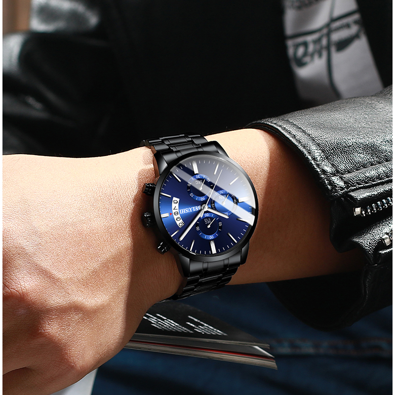 BELUSHI Fashion Men's Quartz W - Smartwatch Watches For Men Brands incelemesi ve fiyatı