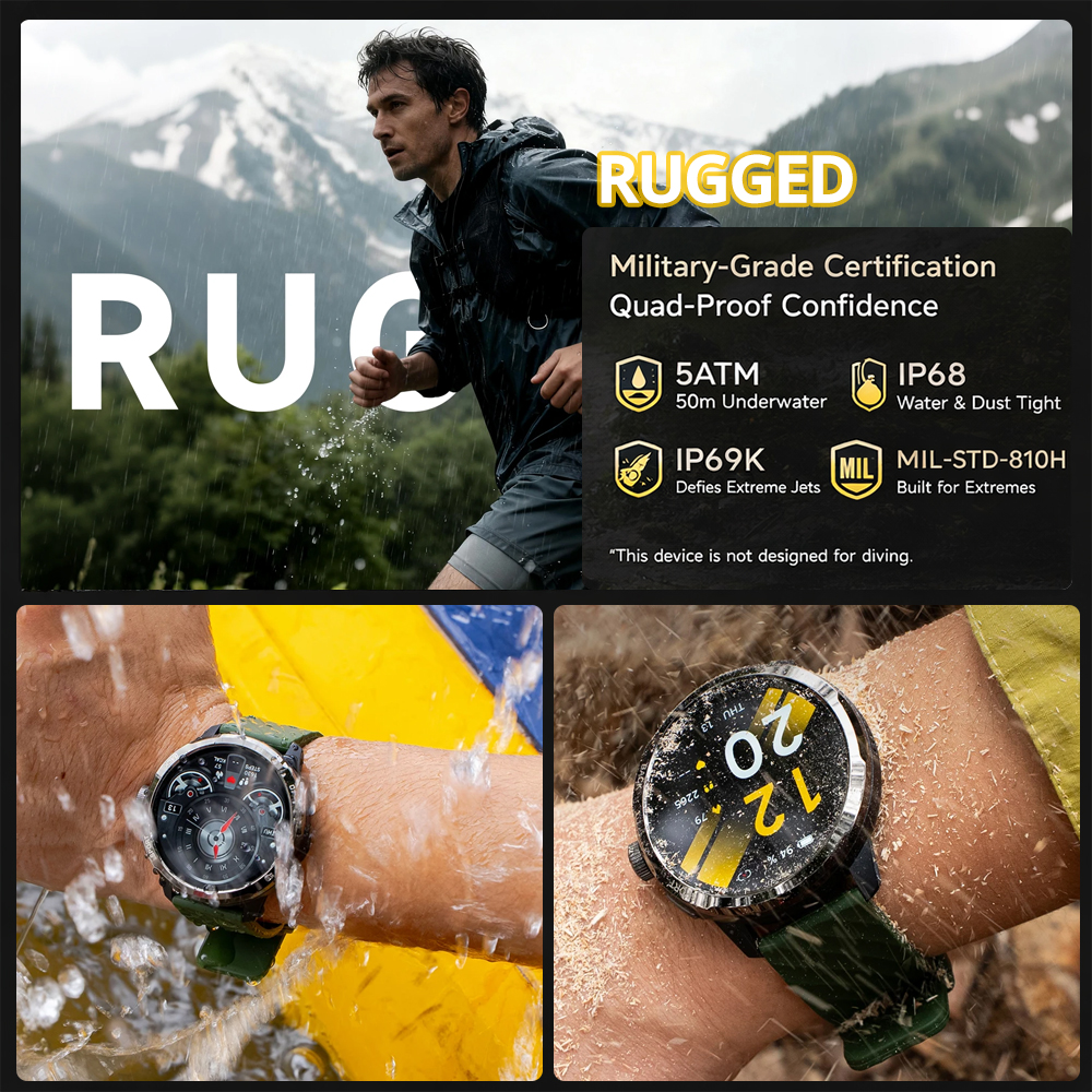 Ulefone Armor Watch Pro Smartw - Smartwatch Watches For Men With Gps incelemesi ve fiyatı
