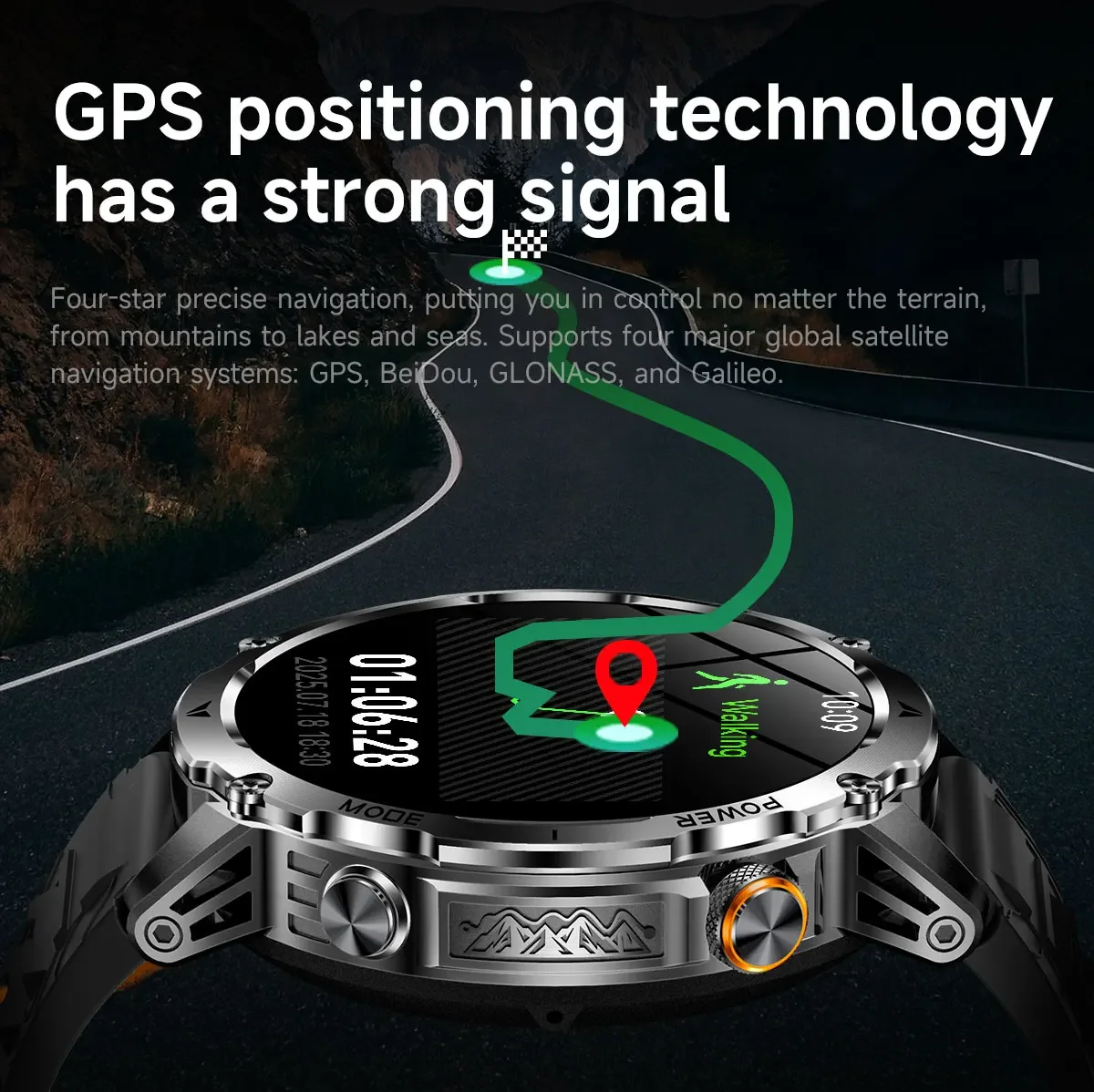 GPS Outdoor Military Smart Wat - Smartwatch Watches For Men With Gps incelemesi ve fiyatı