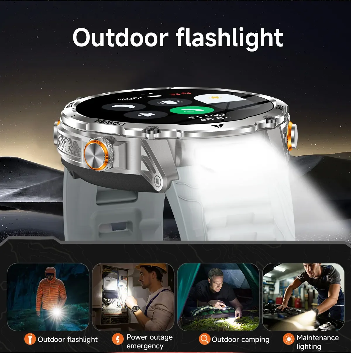 GPS Outdoor Military Smart Wat - Smartwatch Watches For Men With Gps incelemesi ve fiyatı