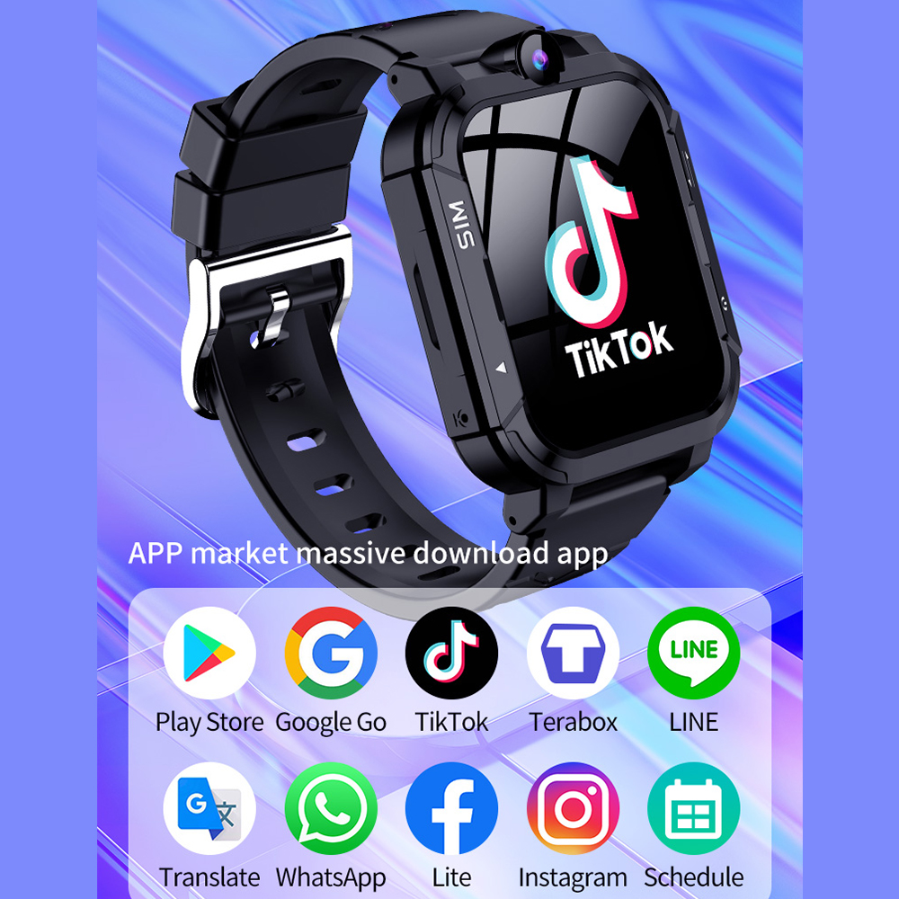 Children Smart Watch 4G GPS Wi - Smartwatch Watches Birthday Gift For Boys With Gps incelemesi ve fiyatı
