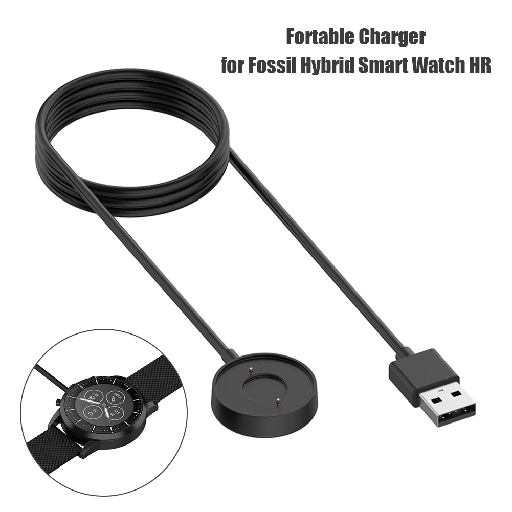 3 Feet Cable USB Charger Small - Fossil Watches Smartwatch Charger incelemesi ve fiyatı