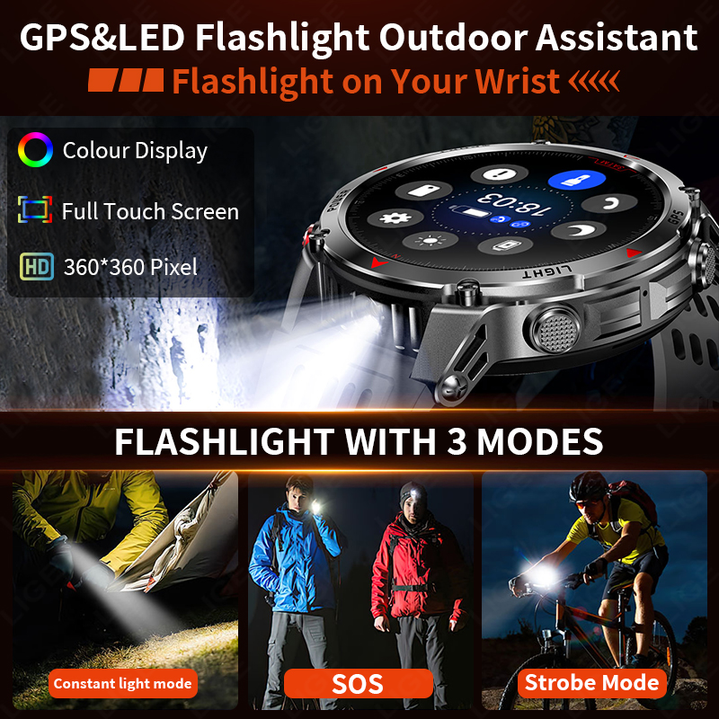 LIGE New Smart Watch Men Outdo - Smartwatch Premium Watches For Men incelemesi ve fiyatı