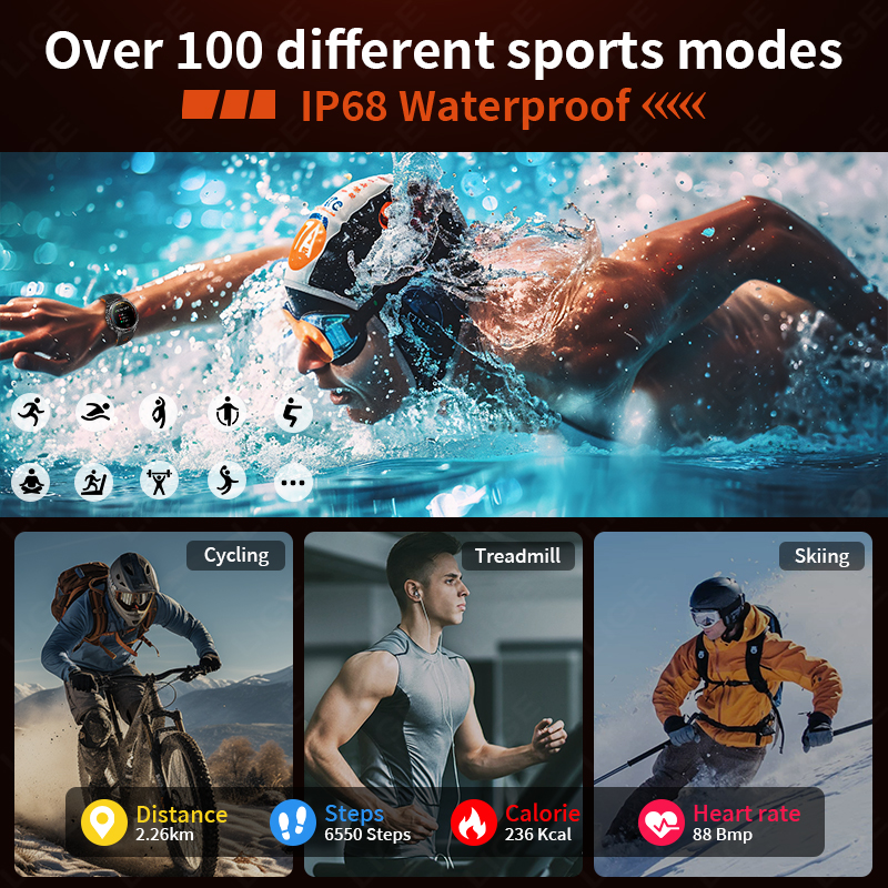 LIGE New Smart Watch Men Outdo - Smartwatch Premium Watches For Men incelemesi ve fiyatı
