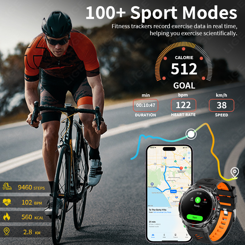 LIGE New Smart Watch Men Outdo - Smartwatch Premium Watches For Men incelemesi ve fiyatı