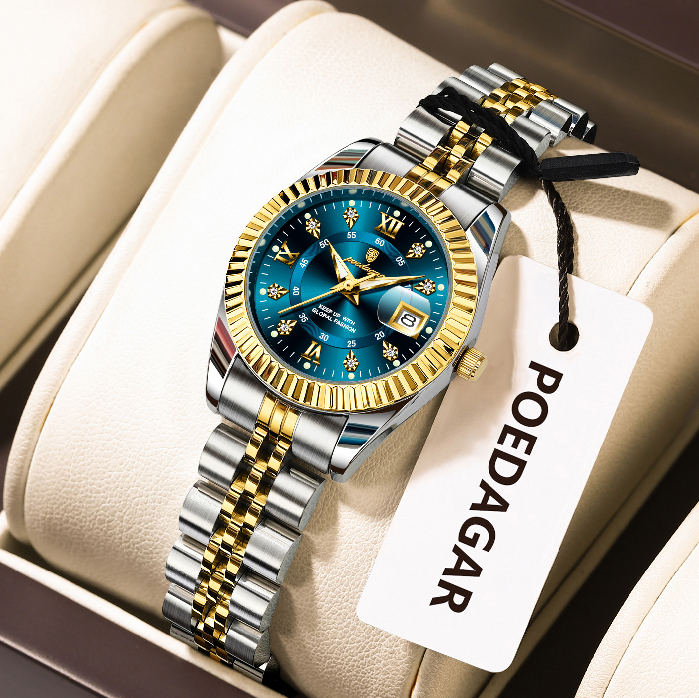 POEDAGAR Top Luxury Watch For  - Waterproof Diving Watch incelemesi ve fiyatı