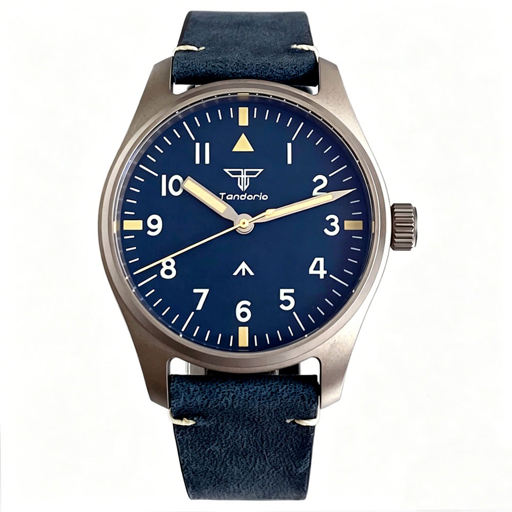 New 39mm Titanium Pilot Watch  - Vintage Digital Watch incelemesi ve fiyatı