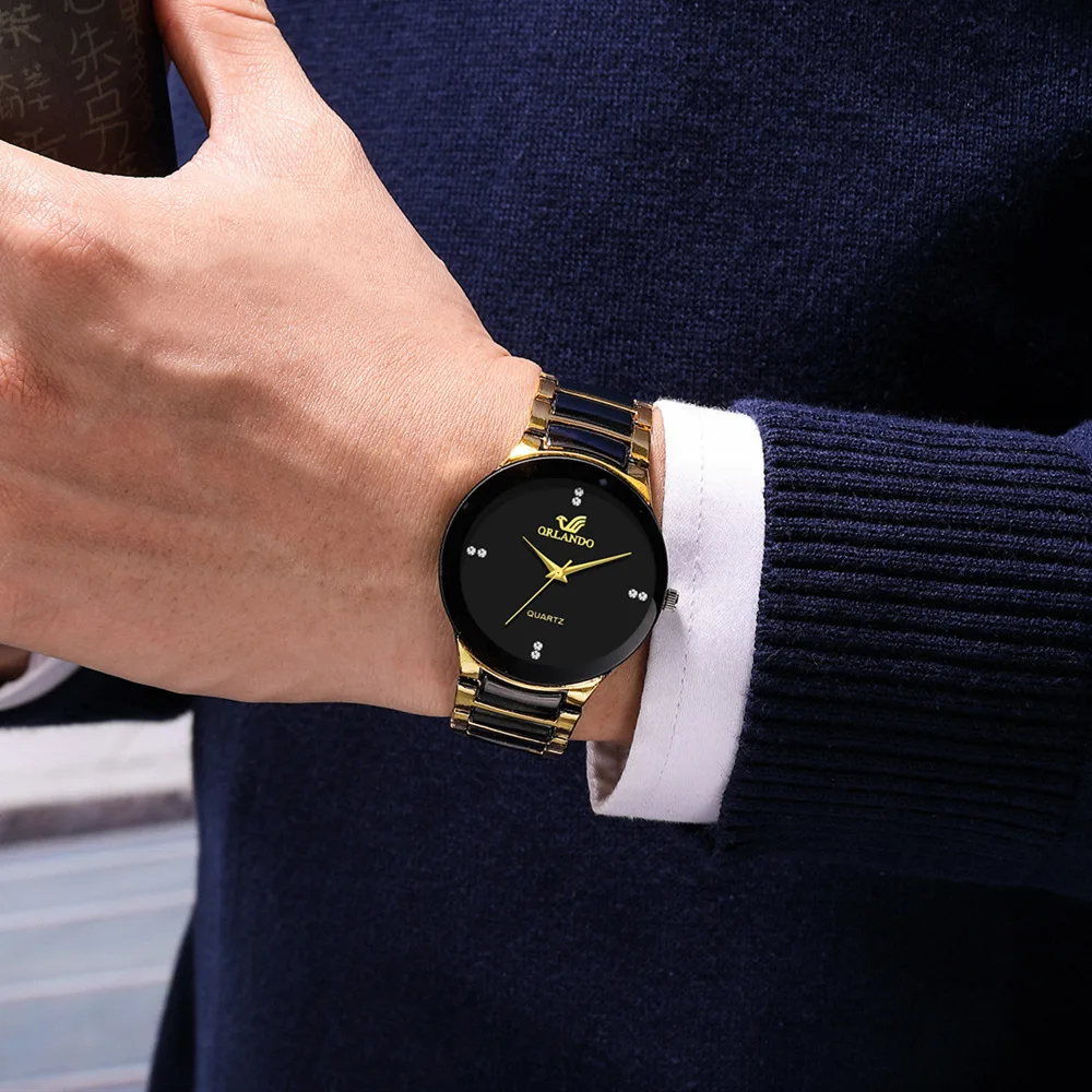 hot sale black dial steel quar - Vintage Digital Watch incelemesi ve fiyatı