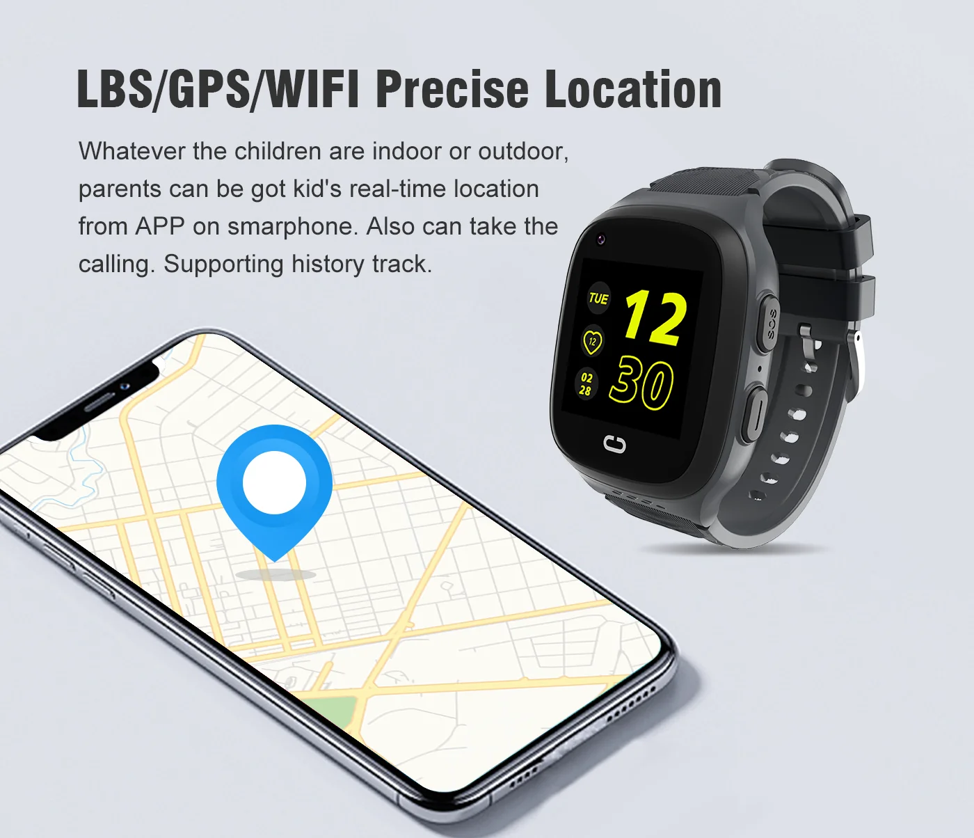 4G Kids Smartwatch SOS Waterpr - Smartwatch Digital Watches For Kids incelemesi ve fiyatı