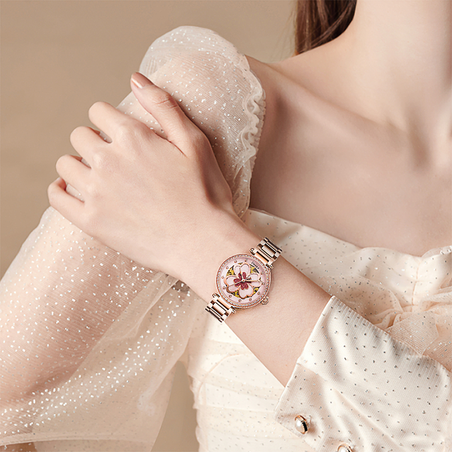 Deesio Women's Automatic Mecha - Skeleton Mechanical Watch incelemesi ve fiyatı