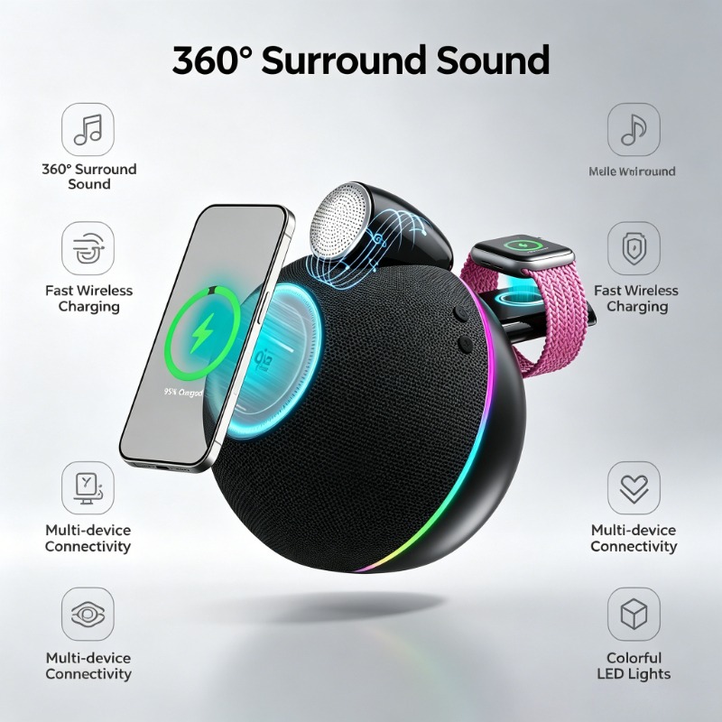 360° Stereo Sound Portable Wir - Smartwatch Watches With Bluetooth incelemesi ve fiyatı