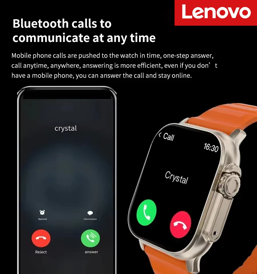 Lenovo C90 Ultra 2 Smart Watch - Smartwatch Apple Watches For Men incelemesi ve fiyatı