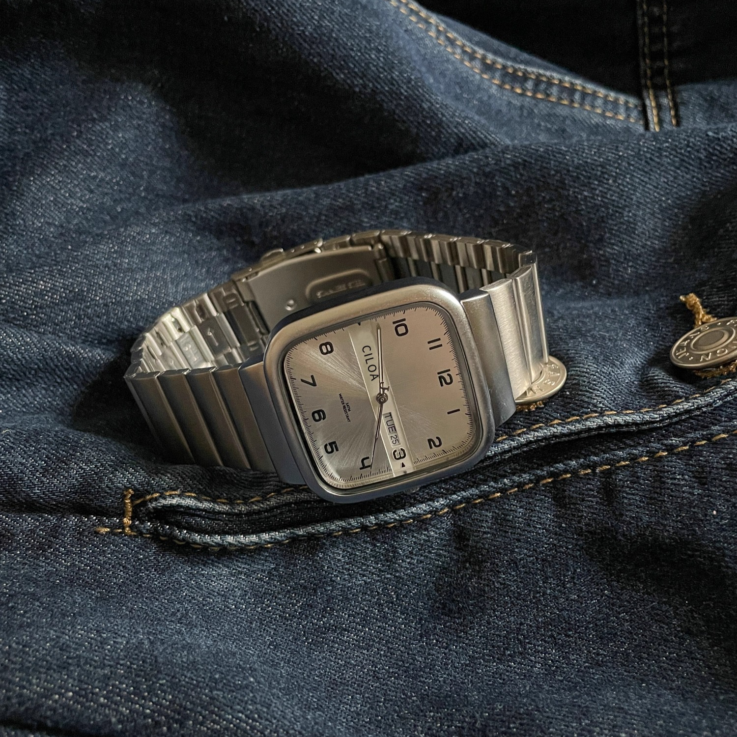 CILOA 2025 New Men's Square Qu - Vintage Digital Watch incelemesi ve fiyatı