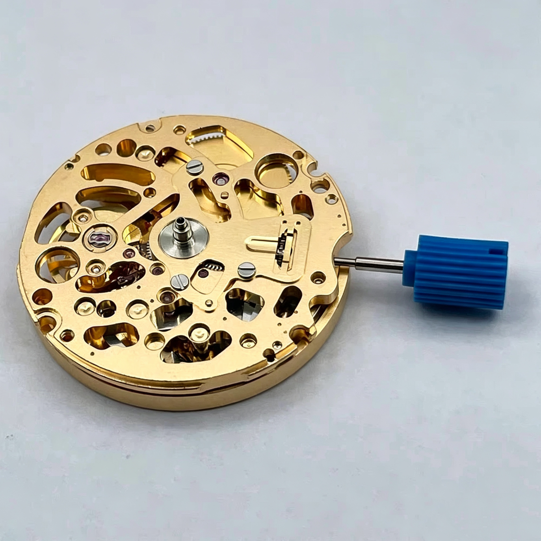 Japan Genuine NH71 Movement Au - Skeleton Mechanical Watch incelemesi ve fiyatı