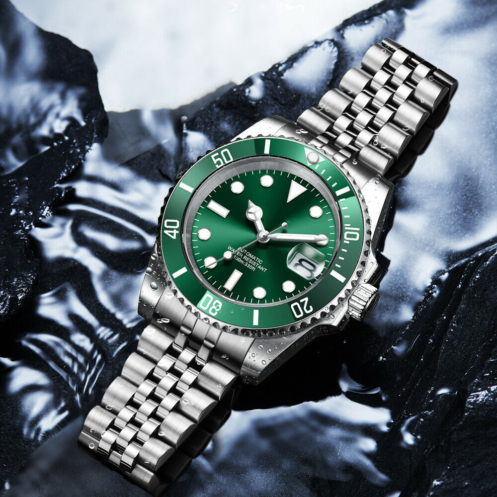 DIY Logo 40MM Dive Watch NH35  - Waterproof Diving Watch incelemesi ve fiyatı