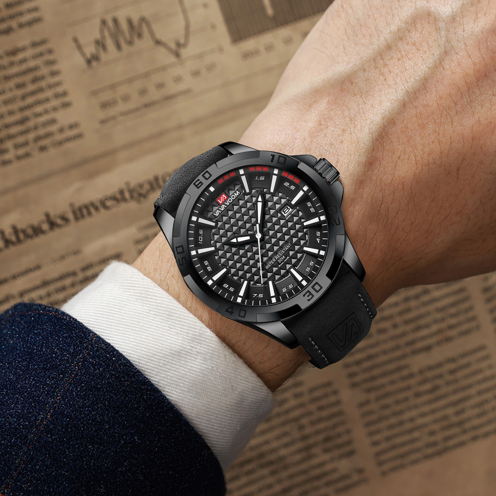 VAVAVOOM 2581 New Large Dial W - Smartwatch Premium Watches For Men incelemesi ve fiyatı