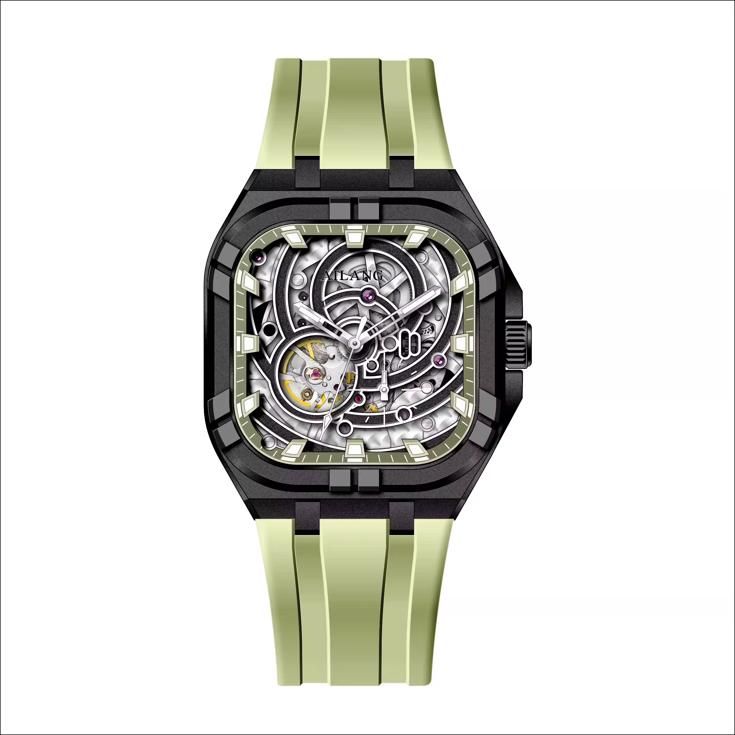 High Quality Newest Customized - Skeleton Mechanical Watch incelemesi ve fiyatı