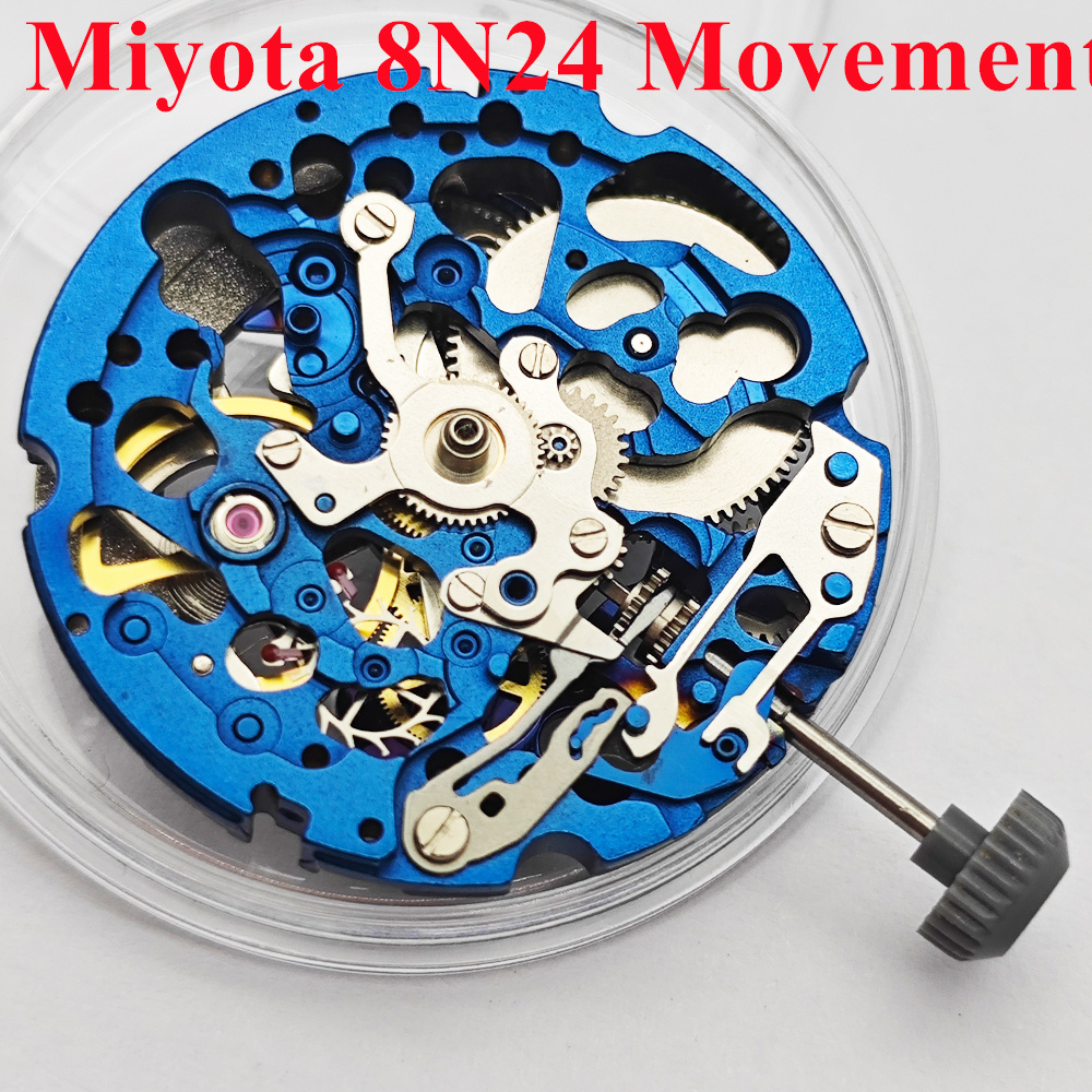 Miyota 8N24 Automatic Mechanic - Skeleton Mechanical Watch incelemesi ve fiyatı