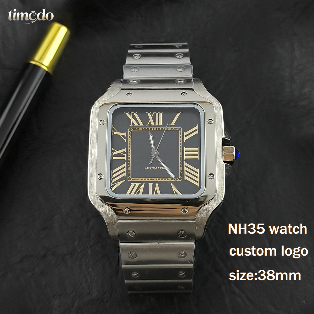 High quality NH35 watch stainl - Skeleton Mechanical Watch incelemesi ve fiyatı