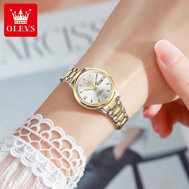 OLEVS 9806 Classic Women's Wat - Waterproof Diving Watch incelemesi ve fiyatı