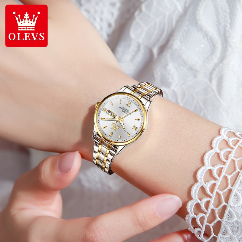 OLEVS 9806 Classic Women's Wat - Waterproof Diving Watch incelemesi ve fiyatı