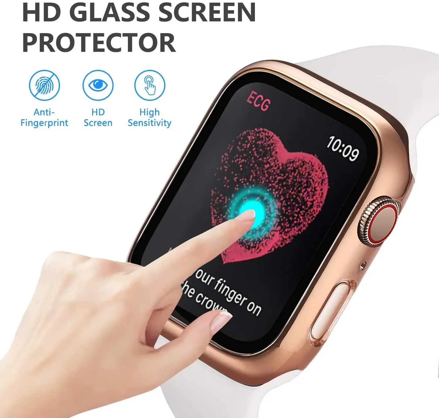 Tempered Glass+cover For Apple - Iwatch Smartwatch Series 7 incelemesi ve fiyatı