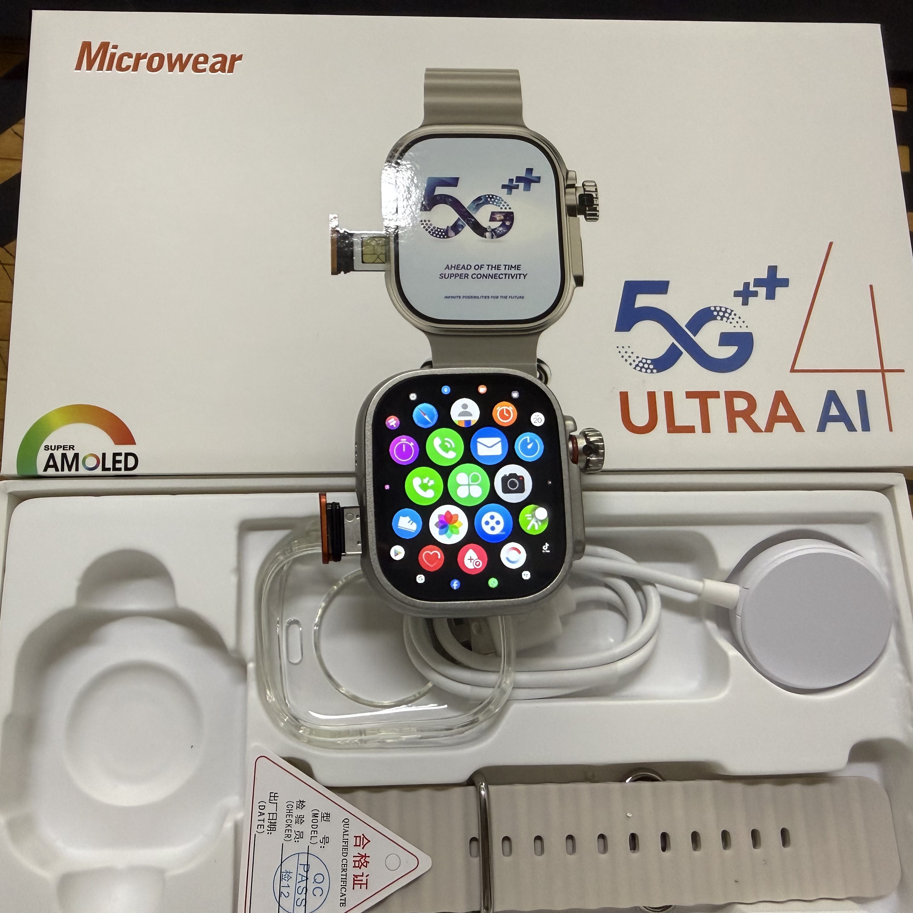 Microwear Ultra Ai4 Smartwatch - Smartwatch Watches For Women With Gps incelemesi ve fiyatı