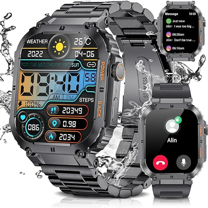 LIGE Outdoor Sports Fitness Sm - Smartwatch Watches With Bluetooth incelemesi ve fiyatı