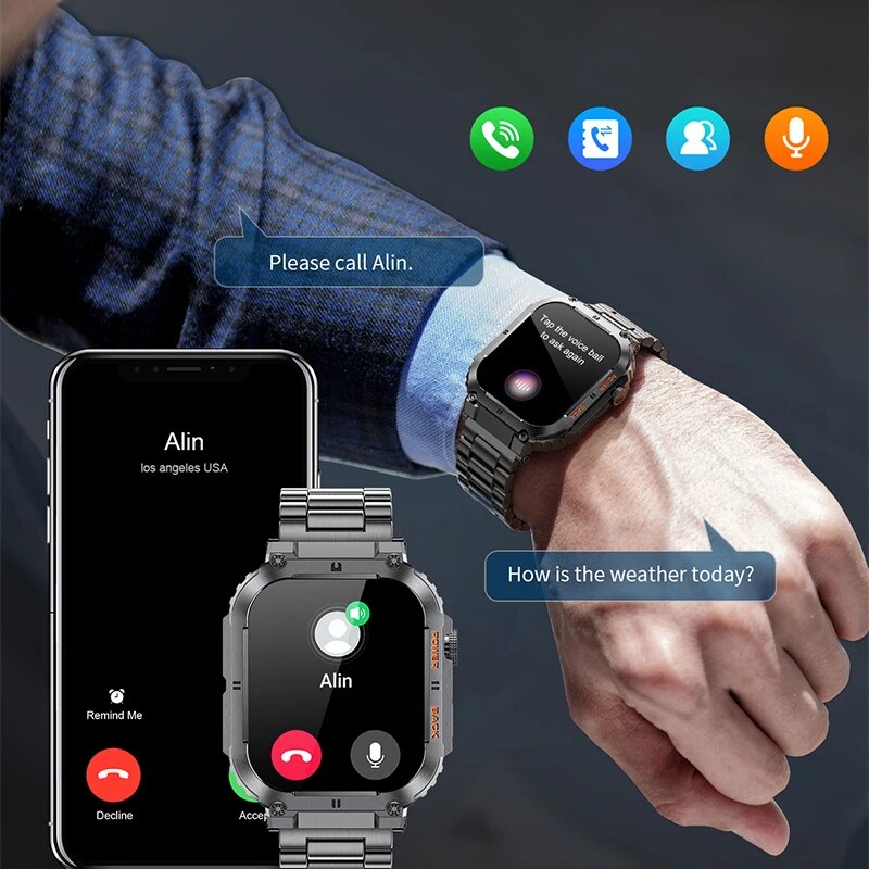 LIGE Outdoor Sports Fitness Sm - Smartwatch Watches With Bluetooth incelemesi ve fiyatı